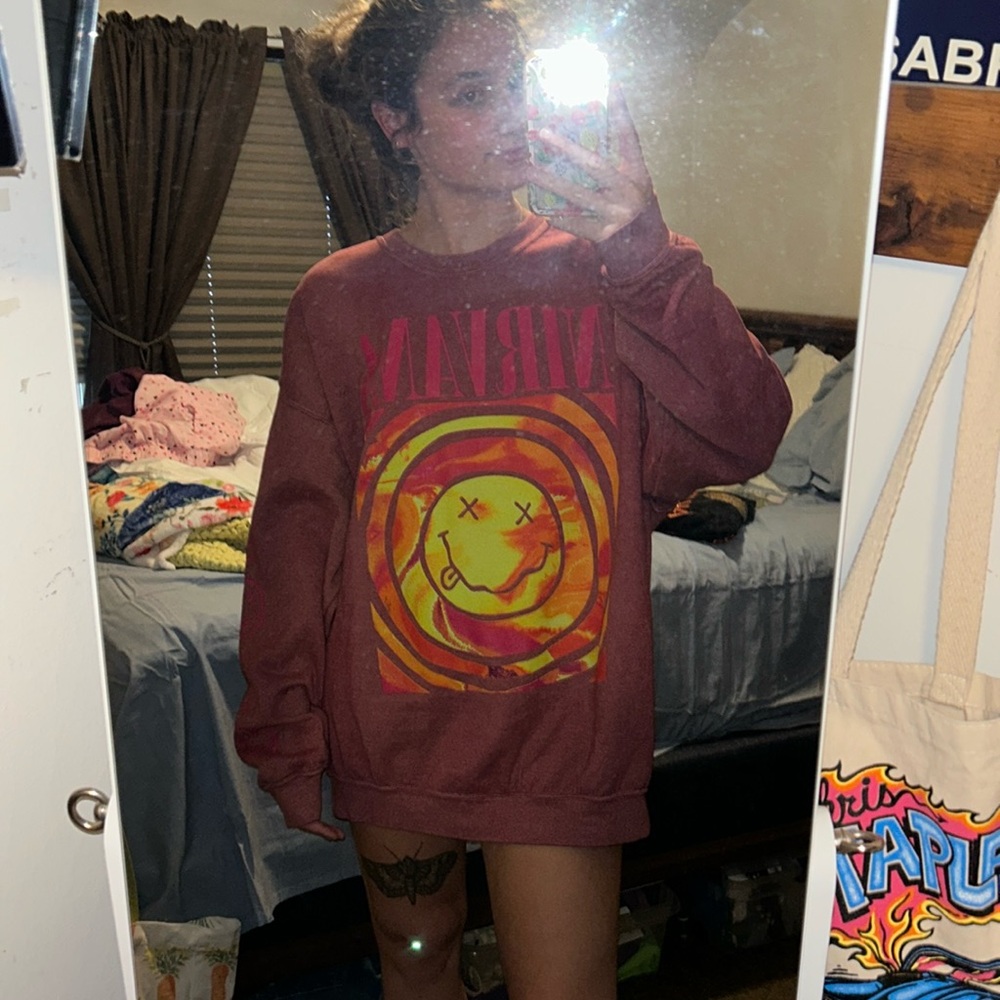 Oversized crewneck